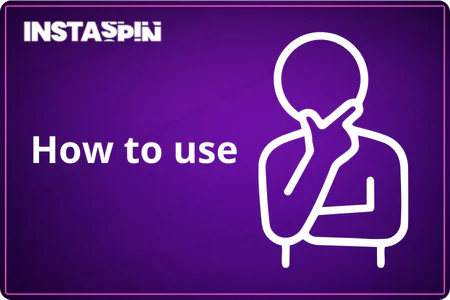 How to use Instaspin